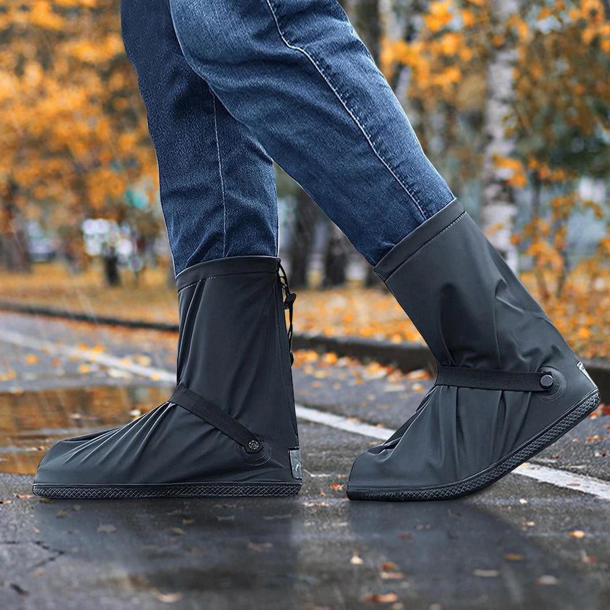 Mens zipper overshoes sale