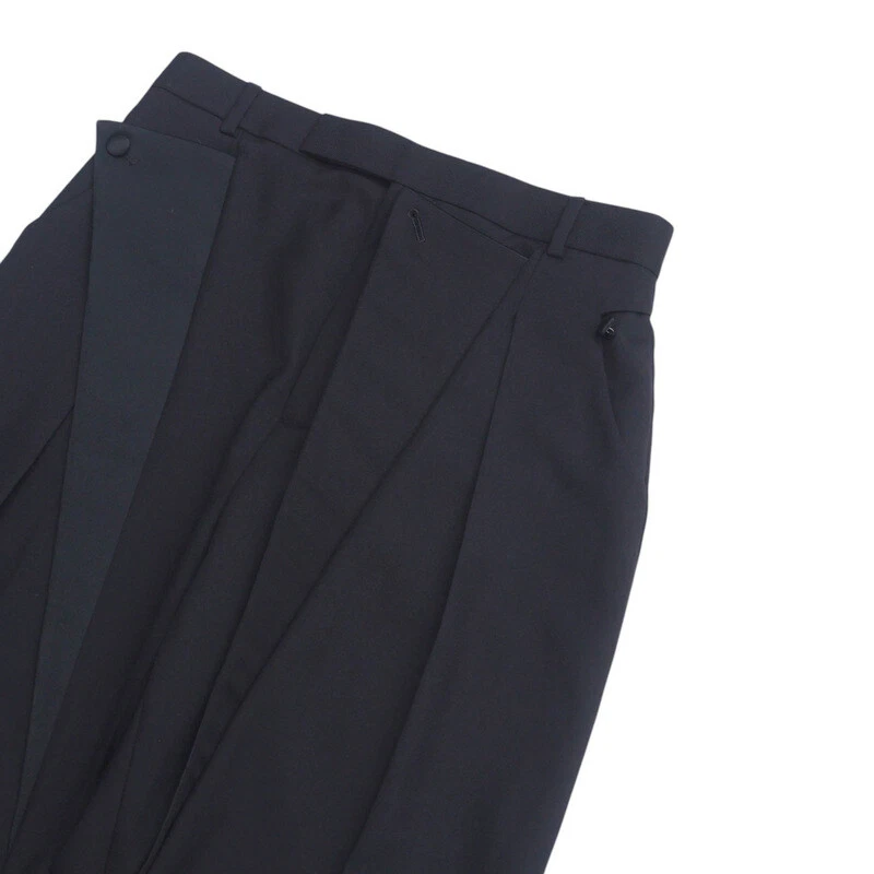 Pantaloni CELINE Taglia 40 One tuck Vestito Conico Pantaloni Pantaloni Pantaloni Made in Italy Marca...