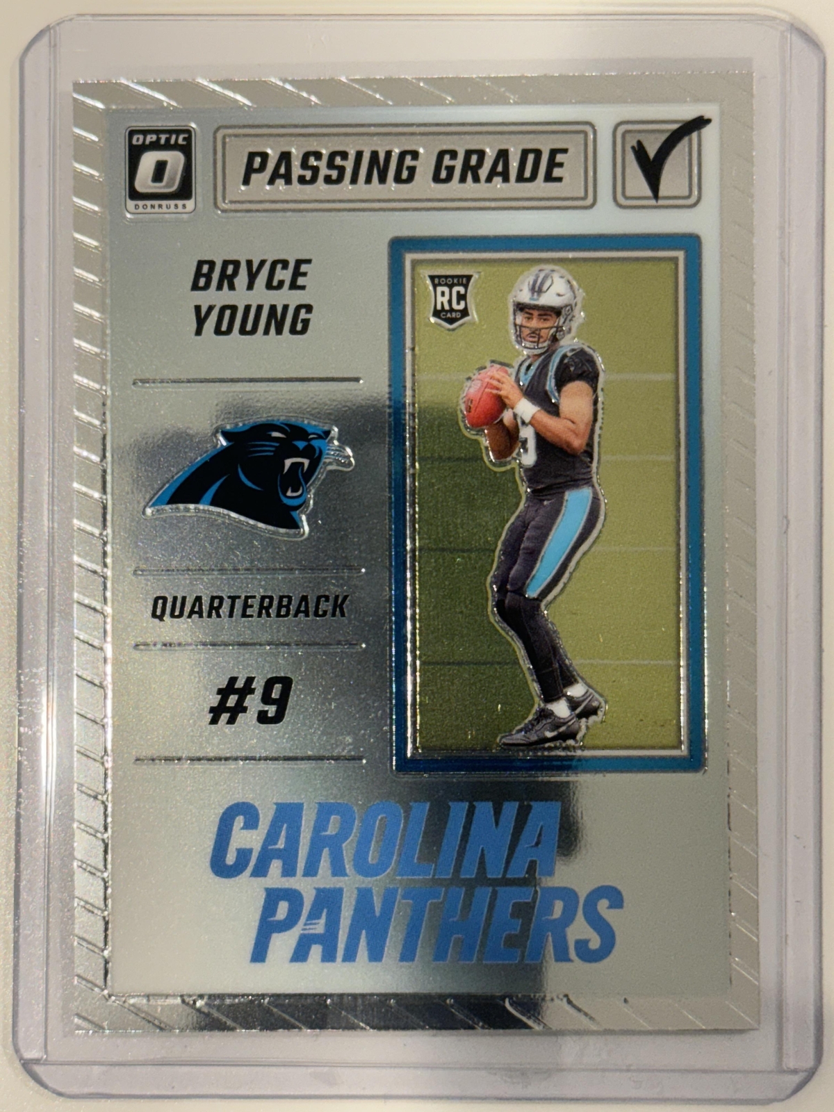 2023 Donruss Optic #PG-BY Bryce Young Passing Grade