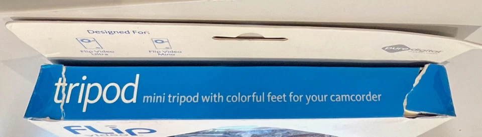 Flip Video Model ATR1B Tripod - New Open Box - Image 2 of 2