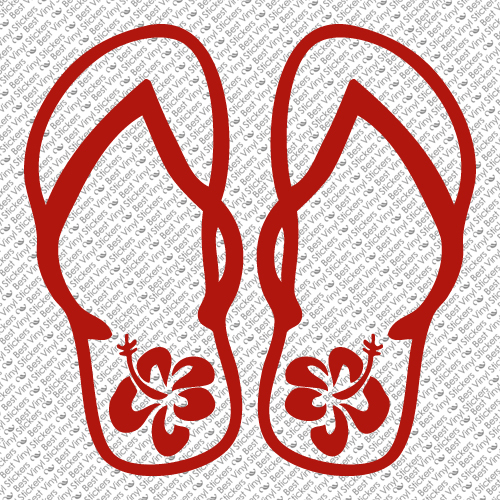 FLIP FLOP SOMMER SAND STRANDFENSTER MASSGESCHNEIDERTE FAMILIE AUTO VINYL AUFKLEBER (FF-08) - Bild 12 von 14