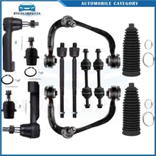 12Pcs For 2009-2014 Ford F-150 Front Control Arm And Ball Joint Tie Rod End