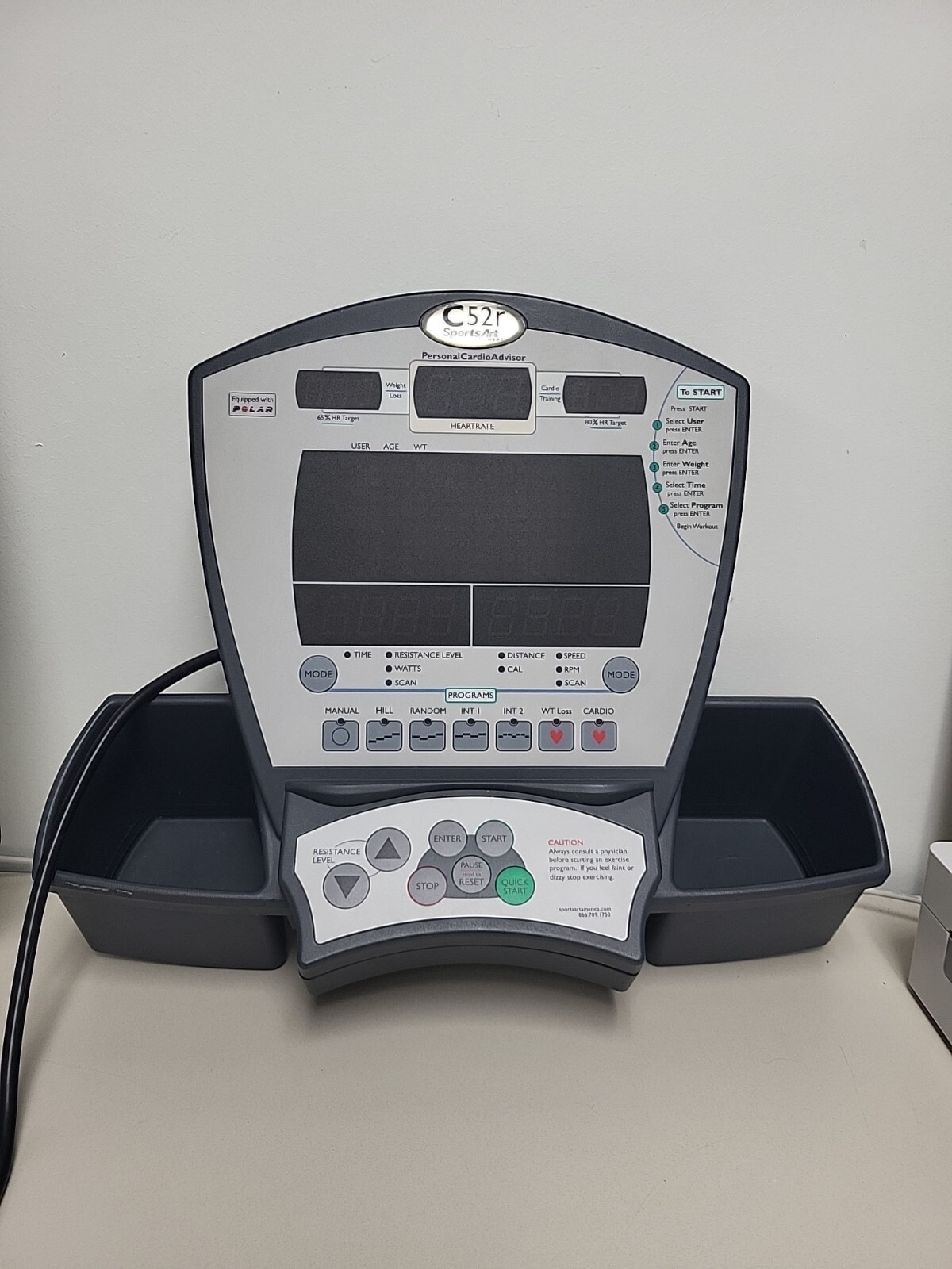 SportsArt C52r Recumbent Bike Console And Display Control Board (101) eBay