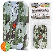 40 Gram Reusable Indicating Desiccant Gun Safe Dehumidifier Silica Gel Canister