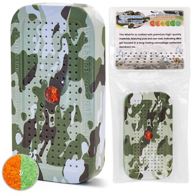 40 Gram Reusable Indicating Desiccant Gun Safe Dehumidifier Silica Gel Canister