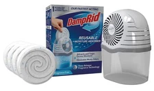 DampRid Moisture Absorber Drop-in Tablet Refill Pack Fragrance Free 15.8 oz. ...