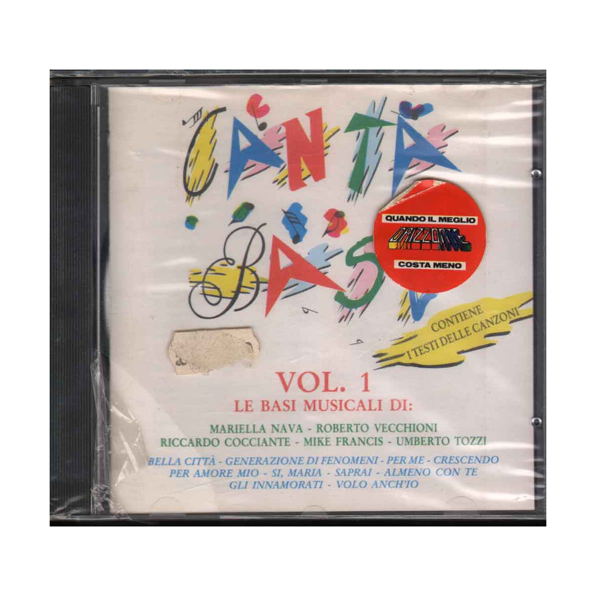 AA.VV. CD Canta Base Vol 1 / Ricordi Sigillato 8003614076630