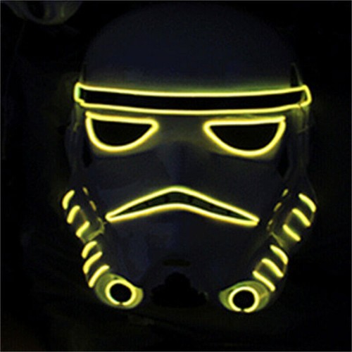 Star Wars Stormtrooper Cosplay Halloween LED Wearable Mask Helmet Headwear Props - Picture 18 of 26