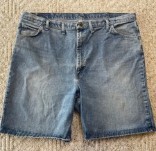 Wrangler Authentic Men's Regular Fit Denim Jean Shorts Size 48