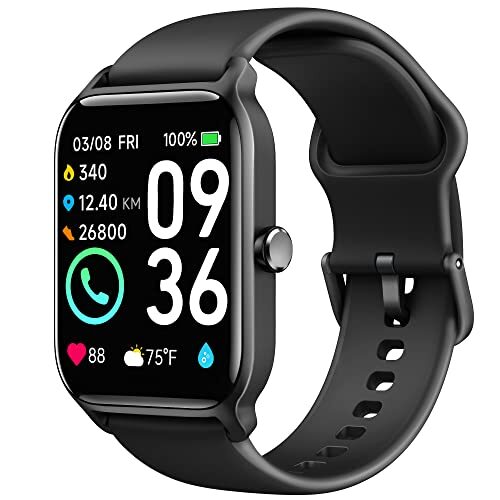 New! Smart Watch for Men(Answer/Make Call),Alexa Built-in,1.8"Fitness Tracker