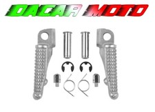 COPPIA POGGIAPIEDI PEDALINI PILOTA KAWASAKI NINJA ZX-10 R 2004 2005 2006 2007