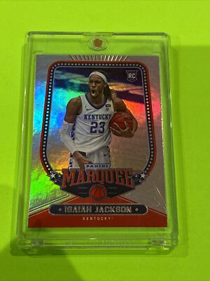  Isaiah Jackson Marquee Draft Picks Holo Rookie Card Kentucky Indiana Pacers