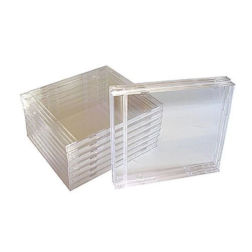 25 CD Jewel Cases High Quality New Album Case Clear without tray +Free Del