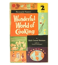 Vintage Wonderful World of Cooking Italian Recipes Cookbook Booklet Bateman