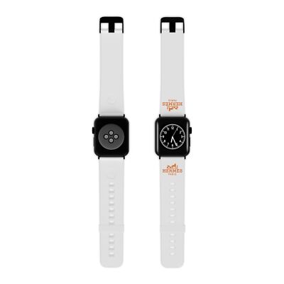 White Hermes Watch Band for Apple Watch
