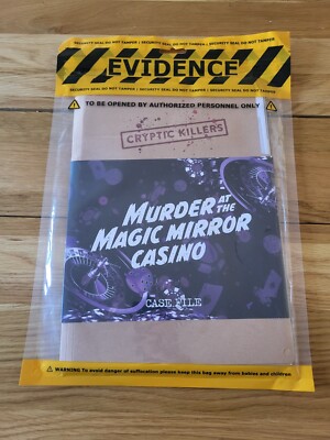 Cryptic Killers Unsolved Mystery Spiel - Mord im Magic Mirror Casino Neu