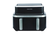 Image of Morphy Richards 481004 9 Litre Large Flex Single / Dual Drawer Health Air Fryer