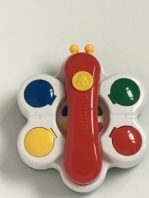 CHICCO Modo Educational Butterfly Telephone Animal Sounds Interactive Toy TESTED