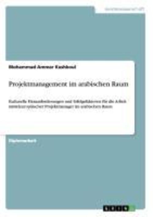 Thumbnail - Projektmanagement Arabischen Raum Mohammad Ammar Kashkoul Taschenbuch