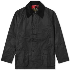 Barbour Ashby Wax Jacket in Black