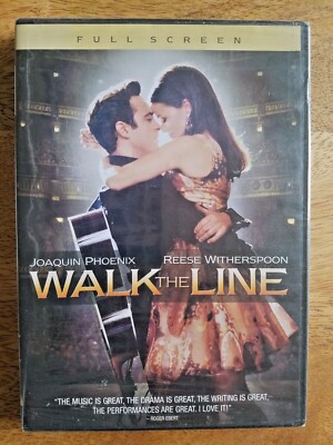 Walk The Line DVD Johnny Cash Biopic Movie Joaquin Phoenix