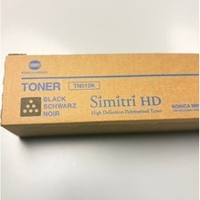Konica Minolta TN512K Black Toner Cartridge A33K132 Simitri HD Genuine OEM New