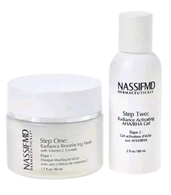 NassifMd Micros-Spa Radiance Resurfacing Micro-Spa At home Micro Peel Kit. New