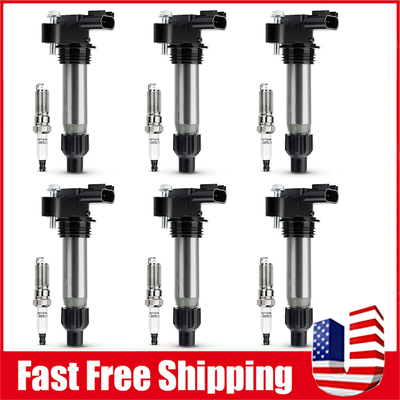 #ad spark plug iridium spark for cadillac gmc chevy ignition coil uf569 coil $64.99