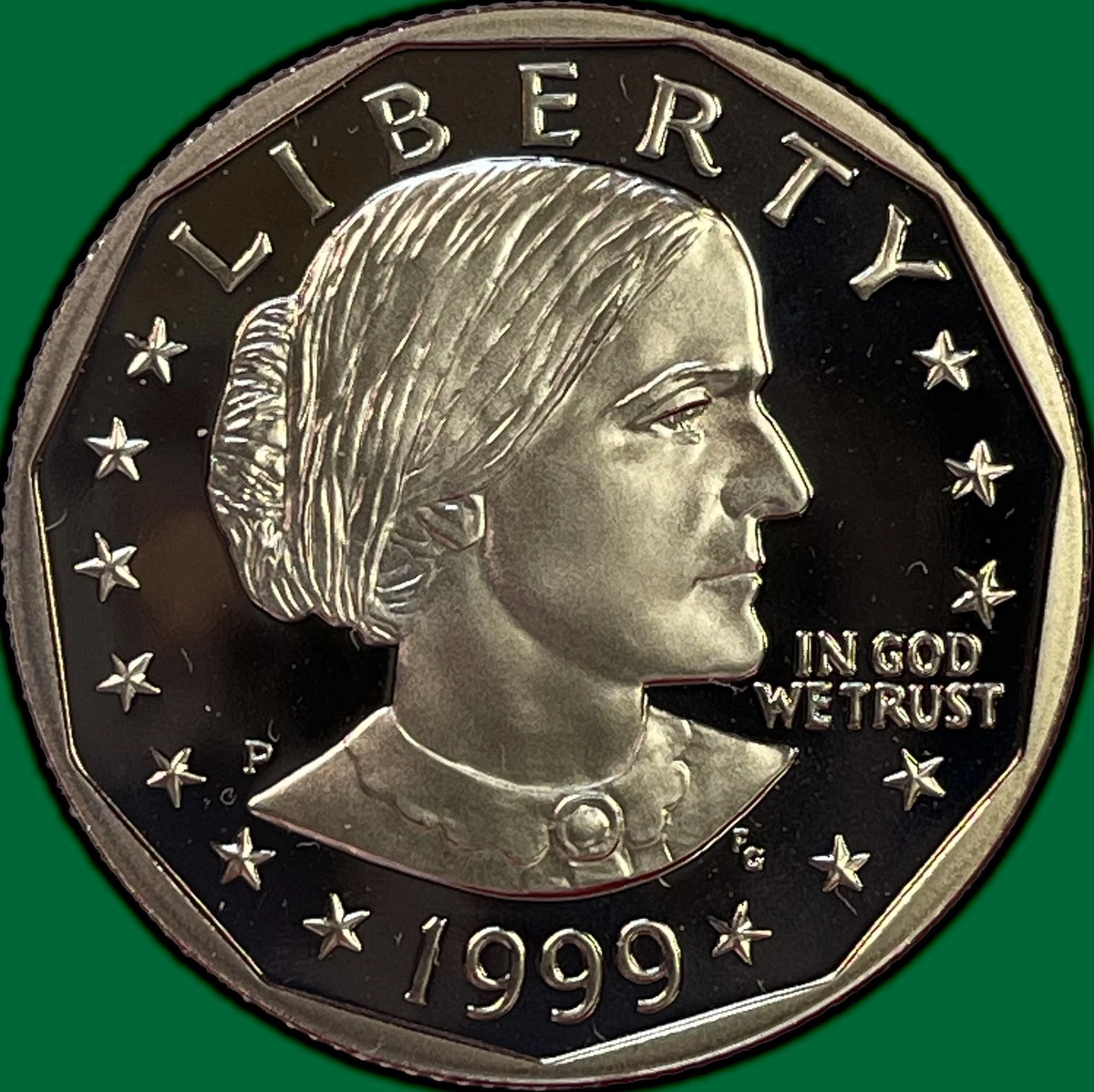 1999年Susan B.AnthonyDollar ANACSPR70DCAM Proof 1999 Susan B Anthony Dollars (1979-1981, 1999) for sale | eBay
