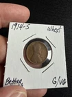1914 S Lincoln Cent VG-Better Date