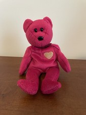 Ty Beanie Baby Valentina 1999 MWMT Valentine's Day Bear