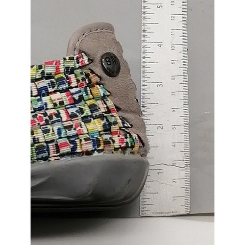 Bernie Mev Loafers Womens Multicolor EUR 40 Fabric Weave Design Shoe Comfort - Picture 5 of 10