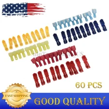 NEW 60PCS T-Taps Wire Terminal Connectors Insulated 22-10 AWG Quick Splice Kit