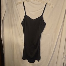 Silky Spaghetti Strap Short Nightgown Slip Dress