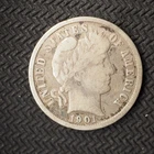 1901 *P* BARBEER   SILVER DIME   ** NICE** - FREE SHIPPING! C1609