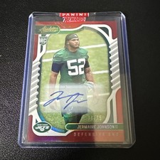2022 Panini Absolute - Rookies Jermaine Johnson II #170 Spectrum Red /75 (RC)
