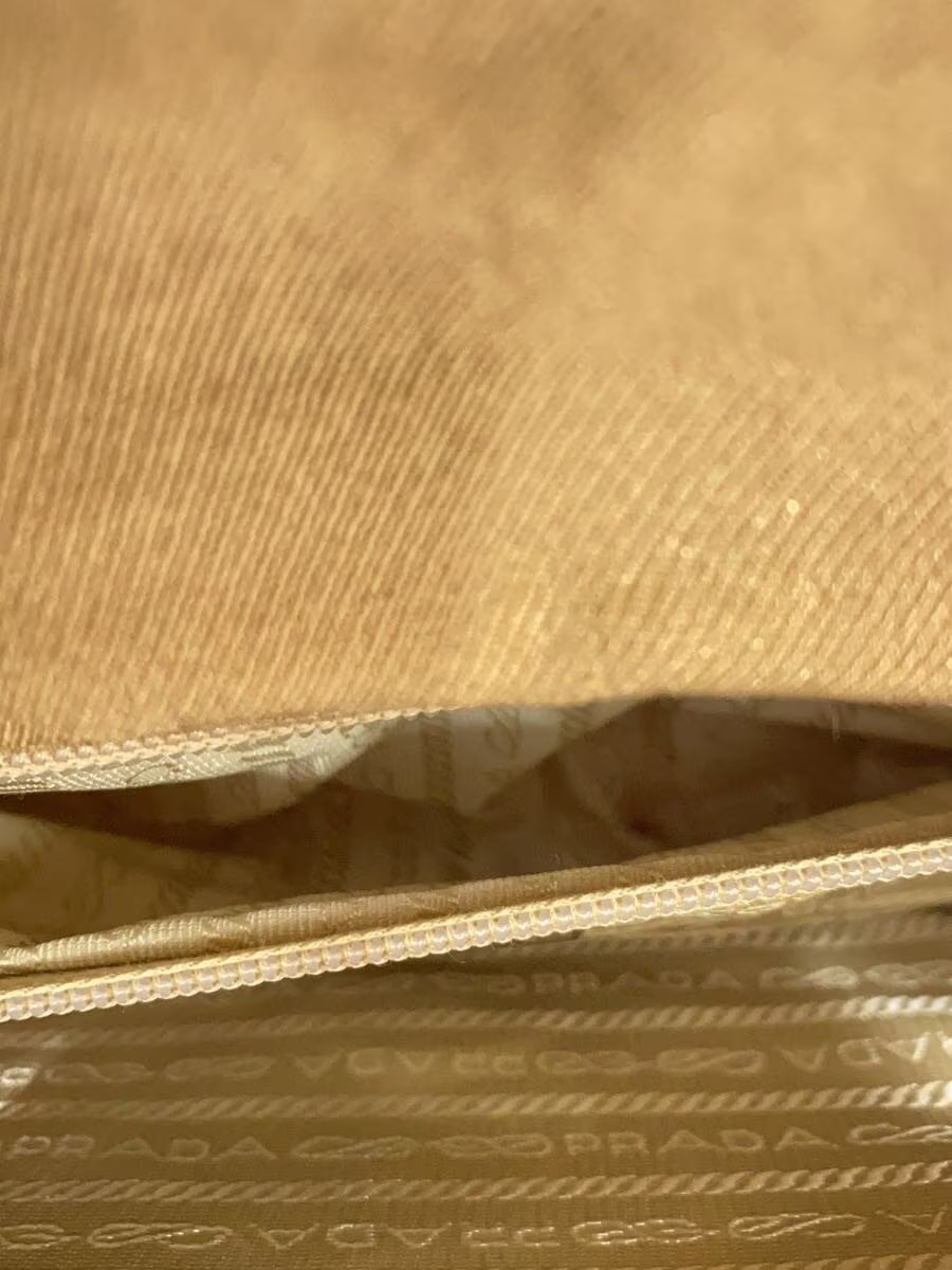 PRADA Shoulder Bag Polyester CML Solid Authentic … - image 7