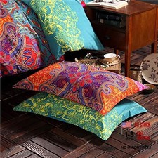 Omelas 2 Pack Bohemian Pillowcase Standard Size for Hair Queen Mjh-pillowcases