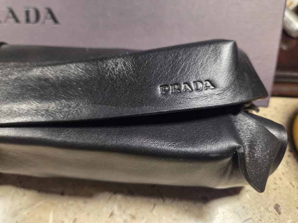 PRADA Saffiano Leather Travel BACKGAMMON Set. in Original Box, and Card! - Image 3 of 4