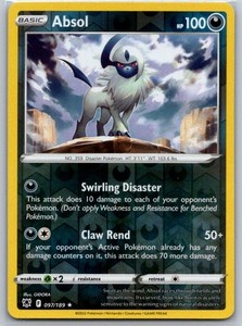 absol pokemon card price AR 191/172 S12A VSTAR Universe Japanese This attack does 30 damage to the new Active Pokémon Pokemon TCG - SM11a -