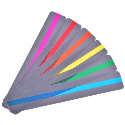 6PCS Reading Highlight Guide Strips Text Book Overlays Markers BookmarDSUK _wo