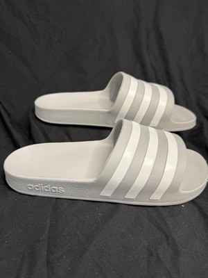 adidas Adilette Men's Shower Slides Size 9 US - Black/White
