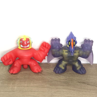 Heroes of Goo Jit Zu Galaxy Attack Sun Fire Blazagon Dark Matter Terrack Lot 2