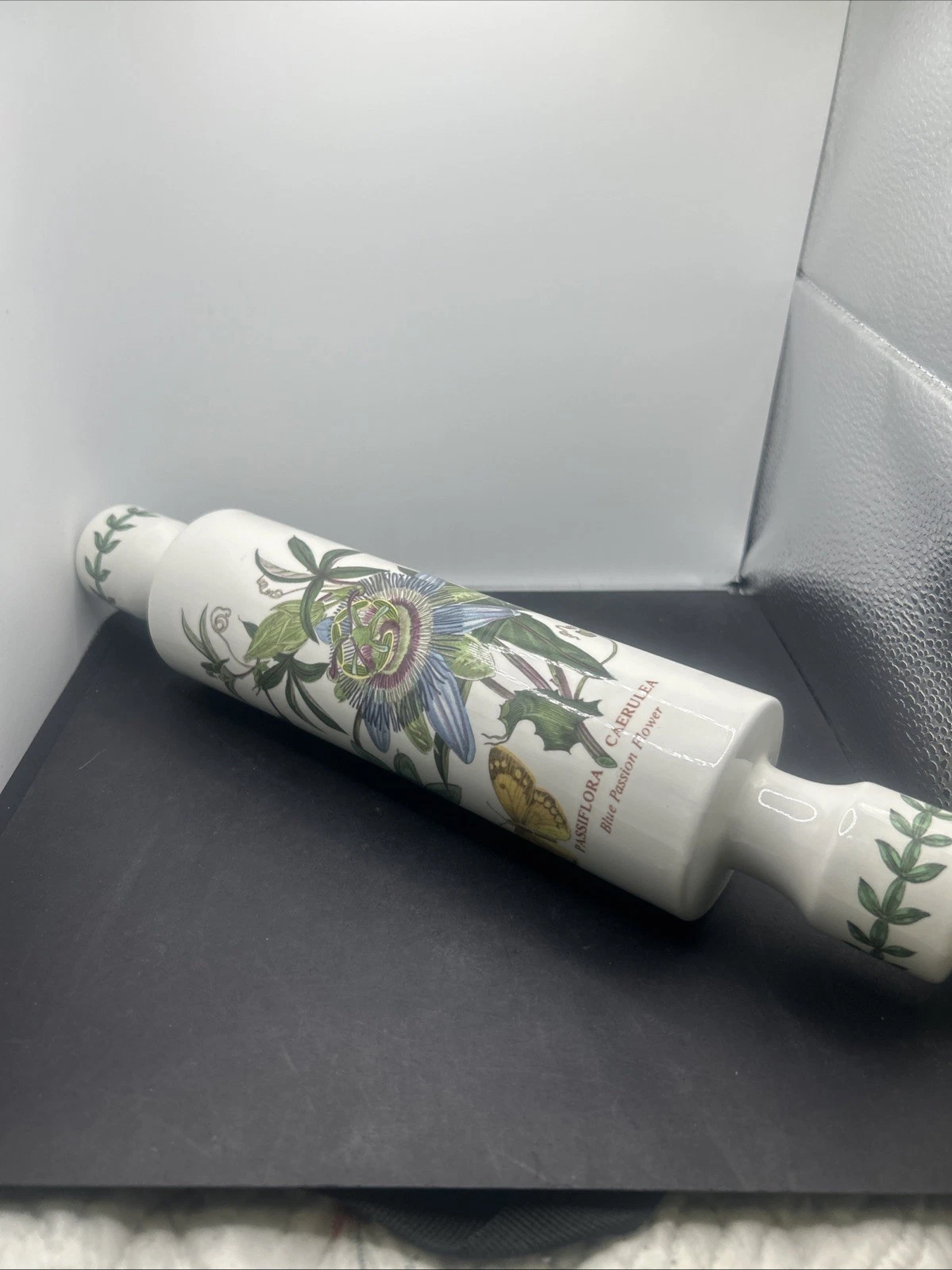 Port Marion Botanic Garden Blue Passion Flower Rolling Pin