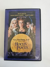 Disney: Hocus Pocus (DVD 1993) 90s Halloween Comedy Bette Midler Sarah J. Parker