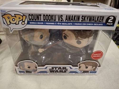 Funko Pop! Vinyl: Star Wars - Count Dooku vs. Anakin Skywalker