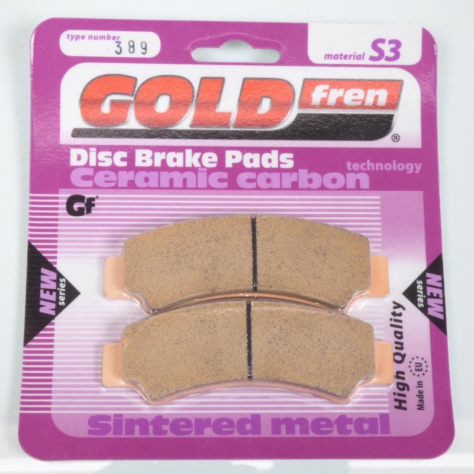 Plaquette de frein Gold Fren fritté haute friction CF moto 500