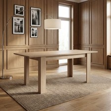 Tavolo Allungabile da Pranzo Cucina 140/190x90x78 cm Rovere Kendra FORES HABITAT