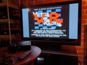 Sega Saturn Console & Saroo Cart - Recapped, Fully Working with Virtua Racing
