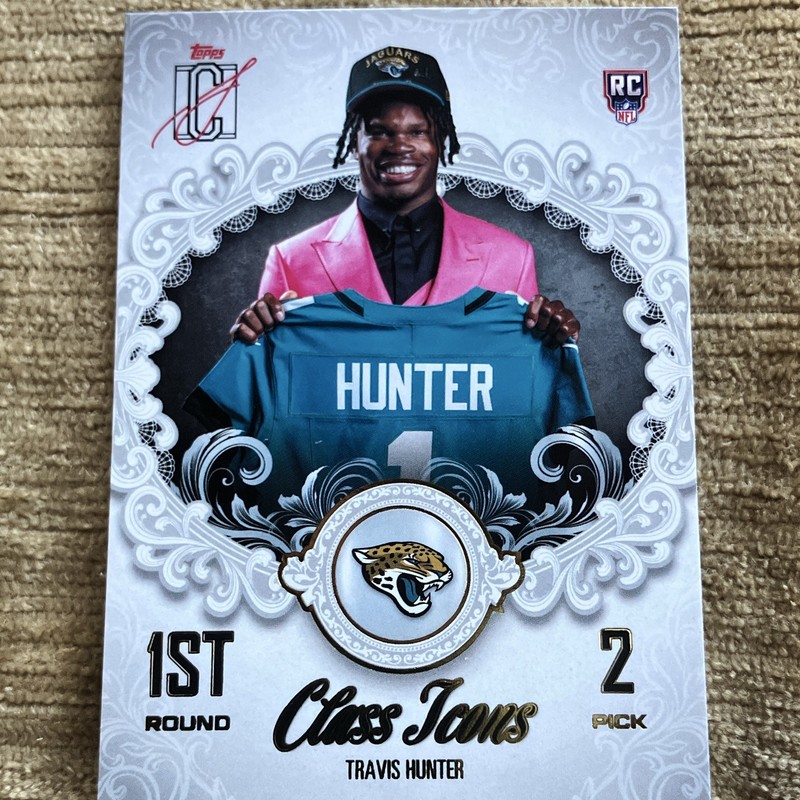 Topps Signature Class Travis Hunter Rookie Class Icons #CI-23 Jaguars 2025 NFL